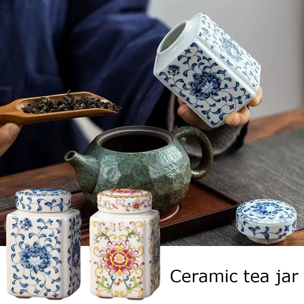 Kitchen Seasoning Ceramic Tea  - Food Storage On Table ulasan dan harga