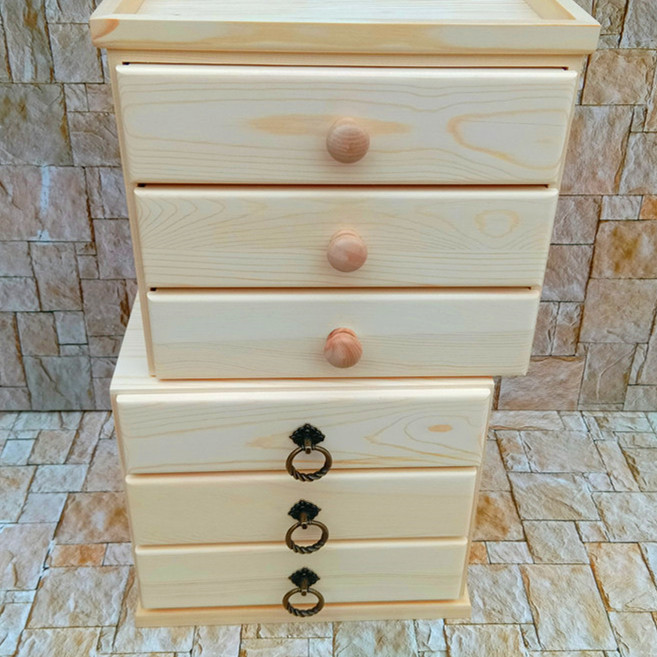 Solid Wood Storage Box Desktop - Food Storage Locker ulasan dan harga