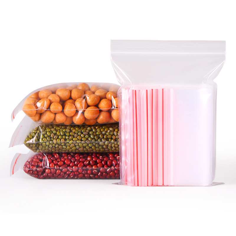 100/200Pcs Small Zip Lock Plas - Food Storage Locker ulasan dan harga