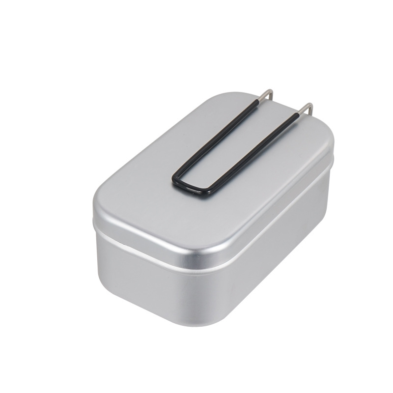 Camping Lunch Box Steaming Rac - Food Storage Aluminum Containers ulasan dan harga