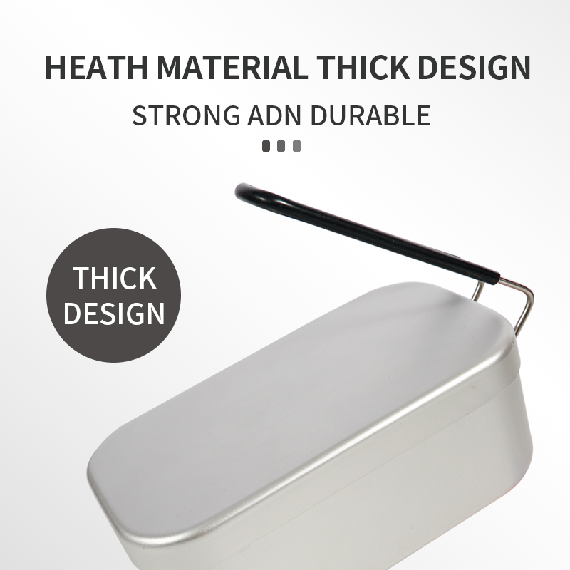 Aluminum Alloy Lunch Box, Stai - Food Storage Aluminum Containers ulasan dan harga