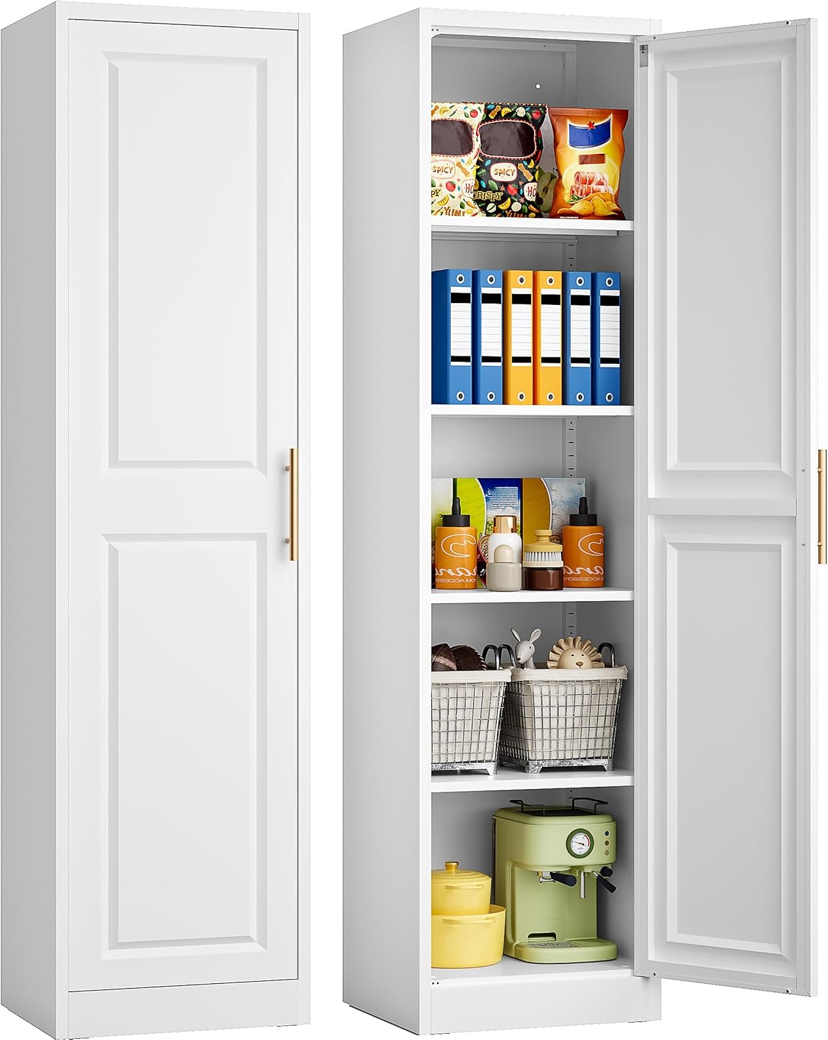 Tall Narrow Storage Cabinet Wi - Food Storage Tank ulasan dan harga