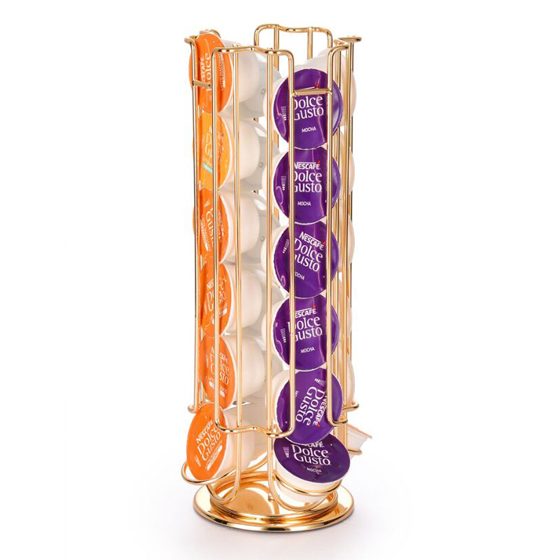 New Gold 24Cups Rotatable Coff - Food Storage Types ulasan dan harga
