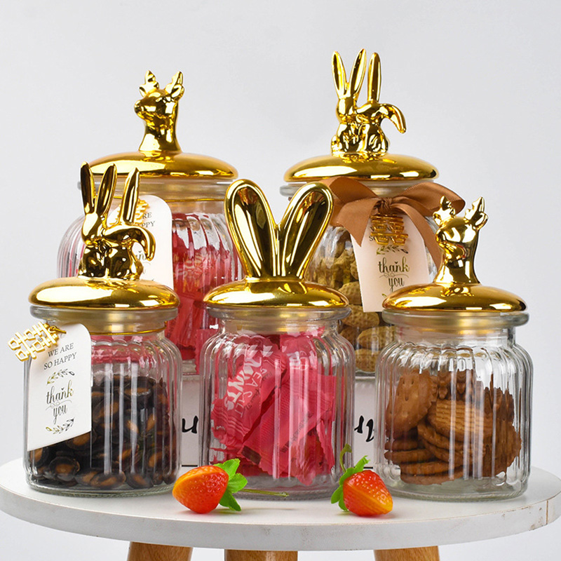 Bling Diamond Clear Glass Stor - Food Storage Glass Container Set ulasan dan harga