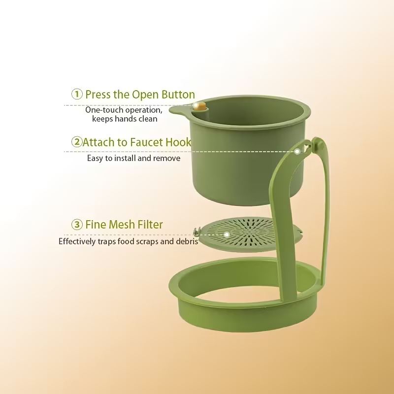 Press Type Sink Drain Basket M - Food Storage Types ulasan dan harga