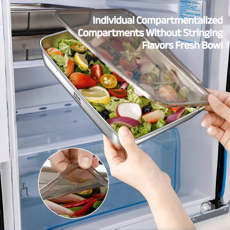 Medical Grade Antibacterial St - Storage Food Tray ulasan dan harga
