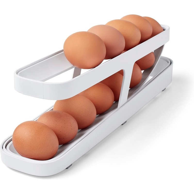 Egg Dispenser (Double Layer),  - Food Storage Types ulasan dan harga