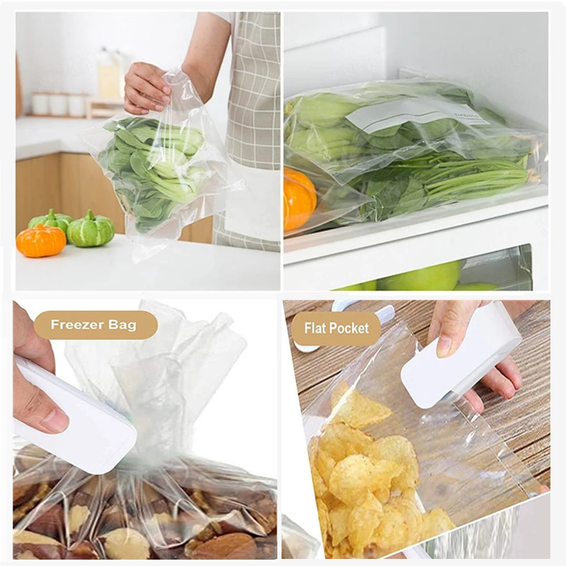 Portable Bag Heat Sealer Plast - Food Storage Vacuum Sealer Machine ulasan dan harga