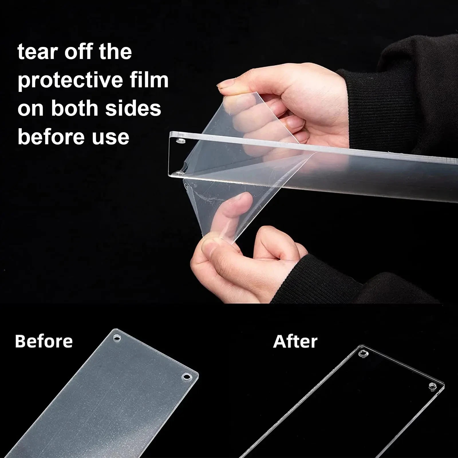 Vertical Acrylic Display Riser - Food Storage Types ulasan dan harga
