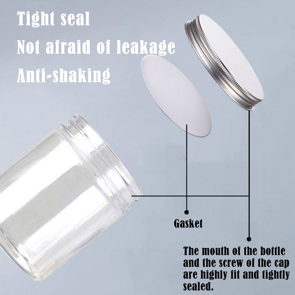 5-10P Storage Jars Clear Alumi - Food Storage Aluminum Containers ulasan dan harga