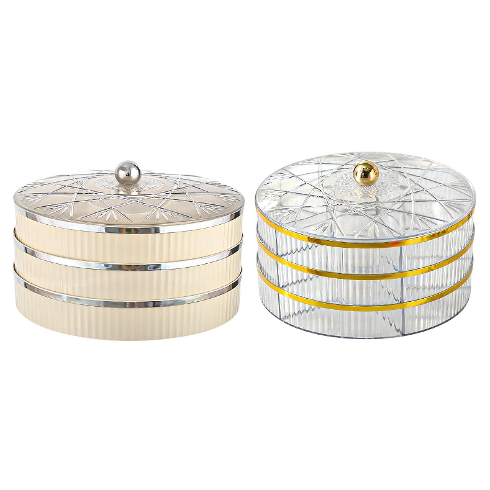 Divided Serving Tray with Lid  - Food Storage Year Supply ulasan dan harga