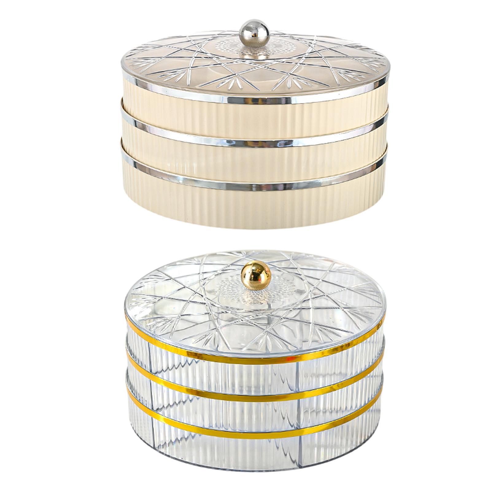 Divided Serving Tray with Lid  - Food Storage Year Supply ulasan dan harga