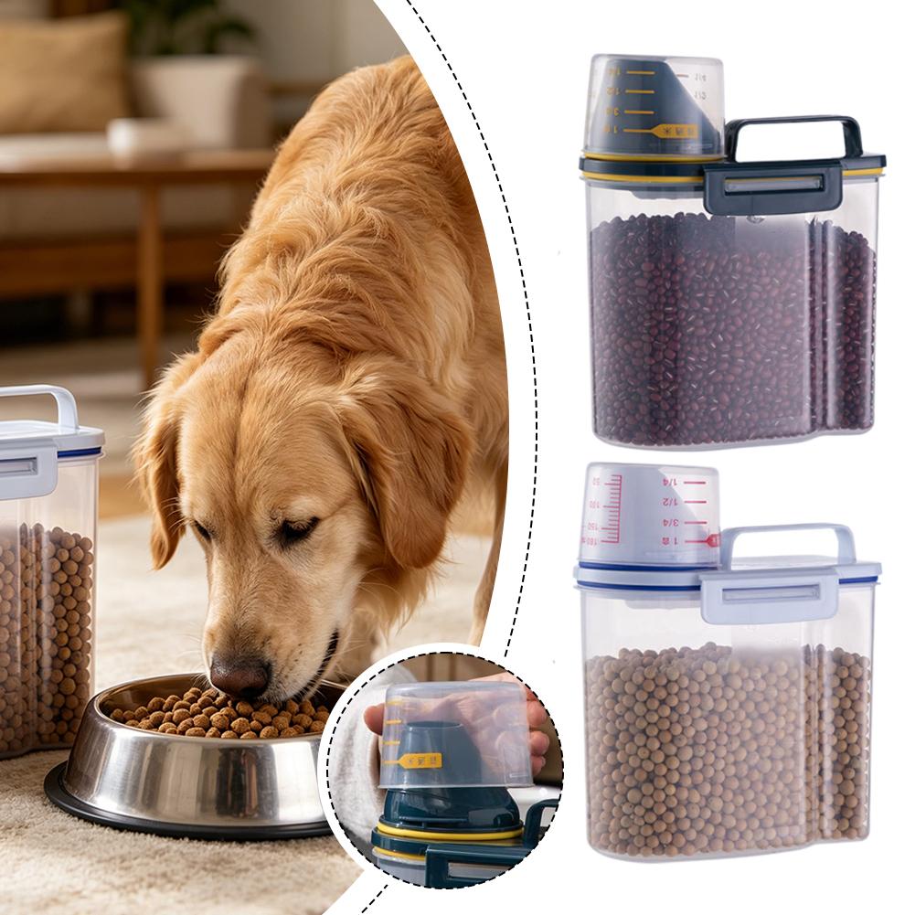 Plastic Pet Food Storage Conta - Food Storage No Plastic ulasan dan harga