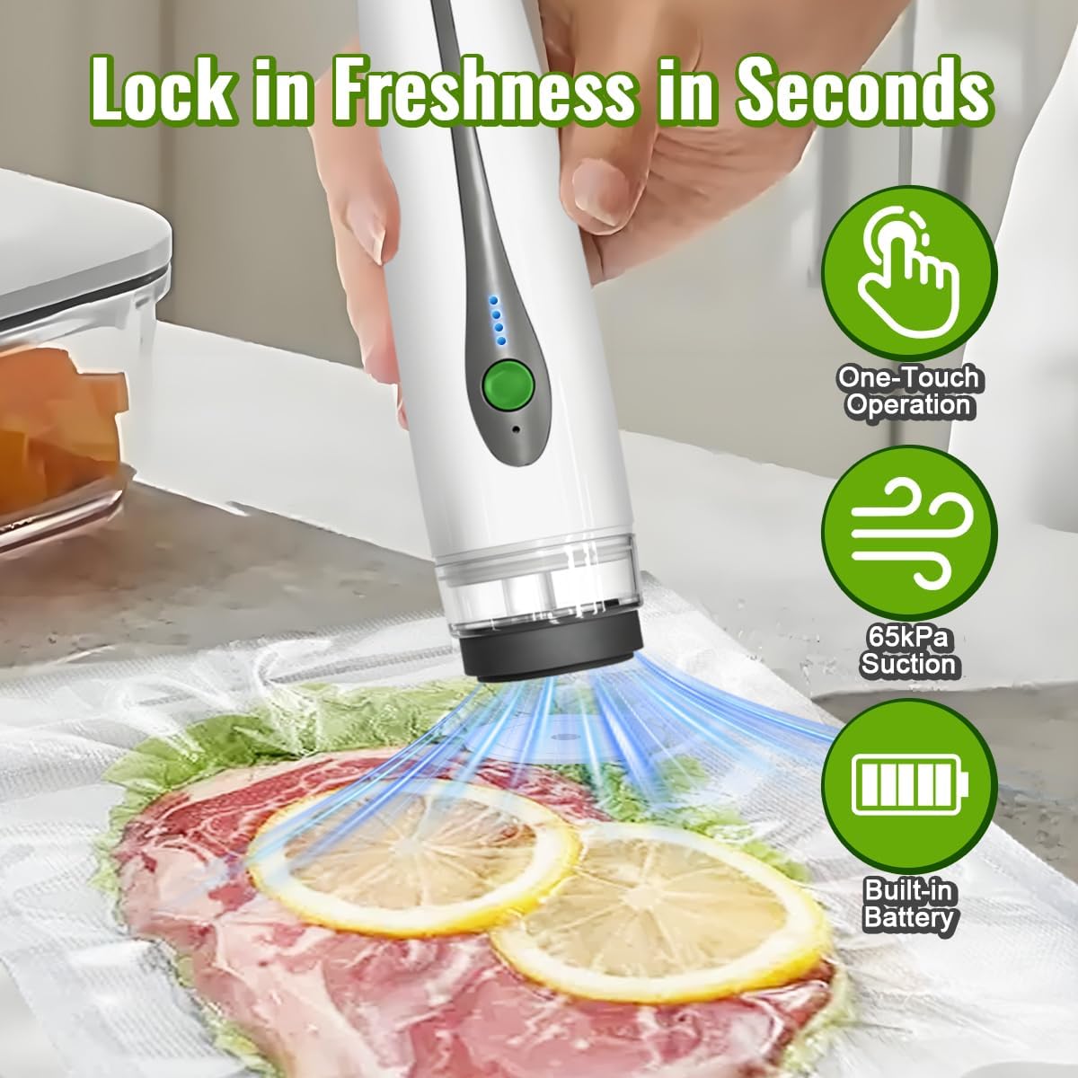 Automatic Mini Vacuum Sealer P - Food Storage Vacuum Sealer Machine ulasan dan harga