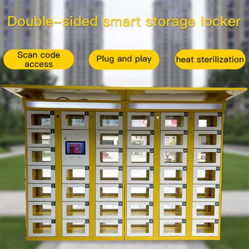 Custom Double Sided Locker Ele - Food Storage Locker ulasan dan harga