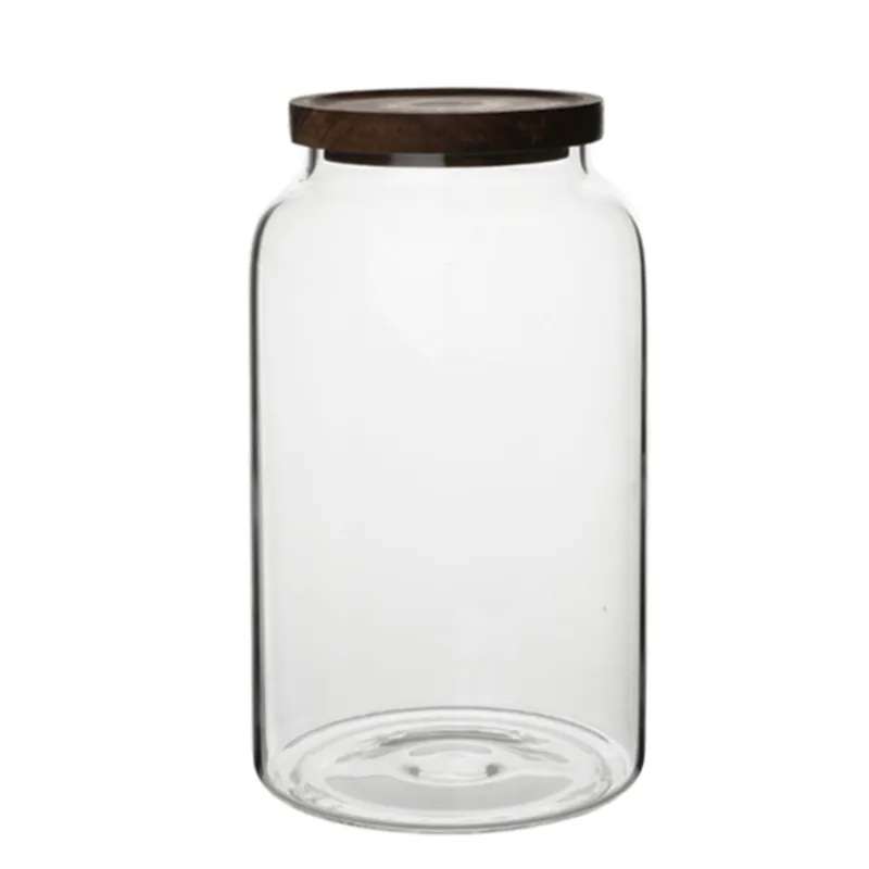 Large-capacity Transparent Gla - Food Storage Glass Containers Large ulasan dan harga