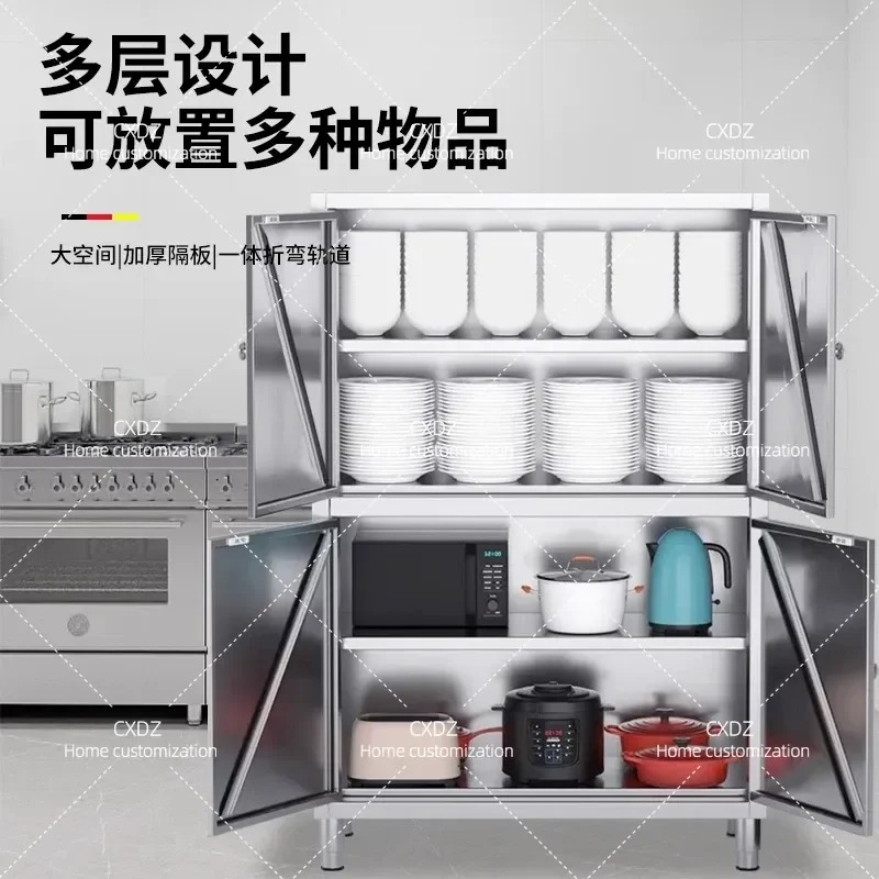 304 Stainless Steel Kitchen Ca - Food Storage Locker ulasan dan harga