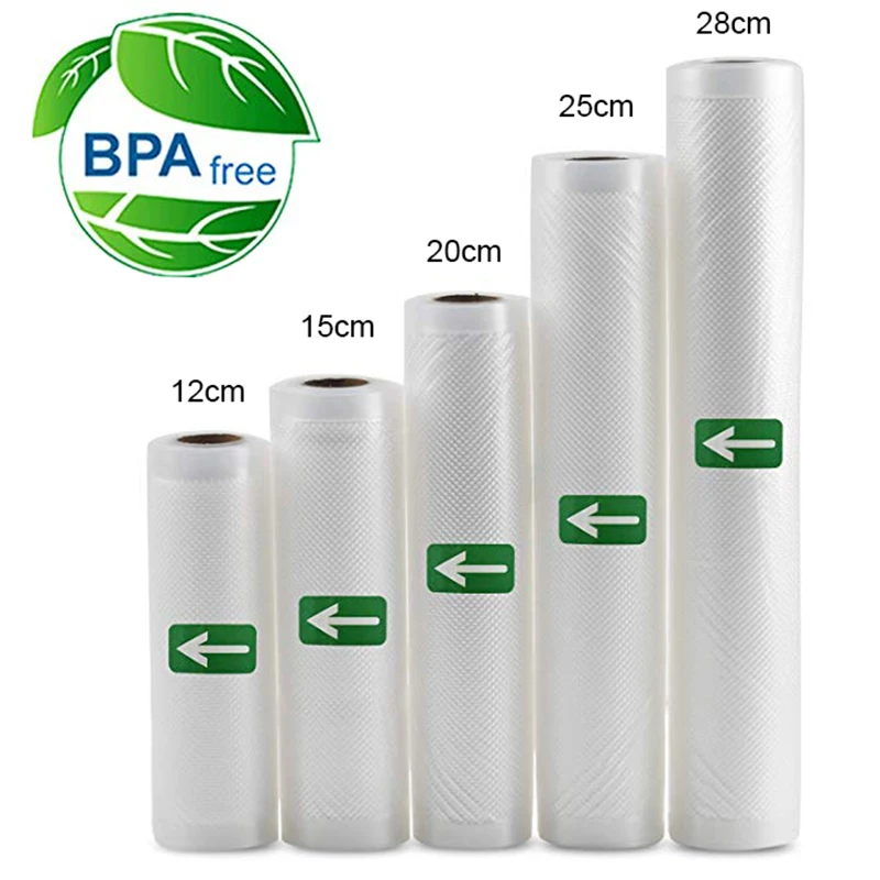 Sous Vide Roll Bags for Vacuum - Food Storage Vacuum Sealer Machine ulasan dan harga