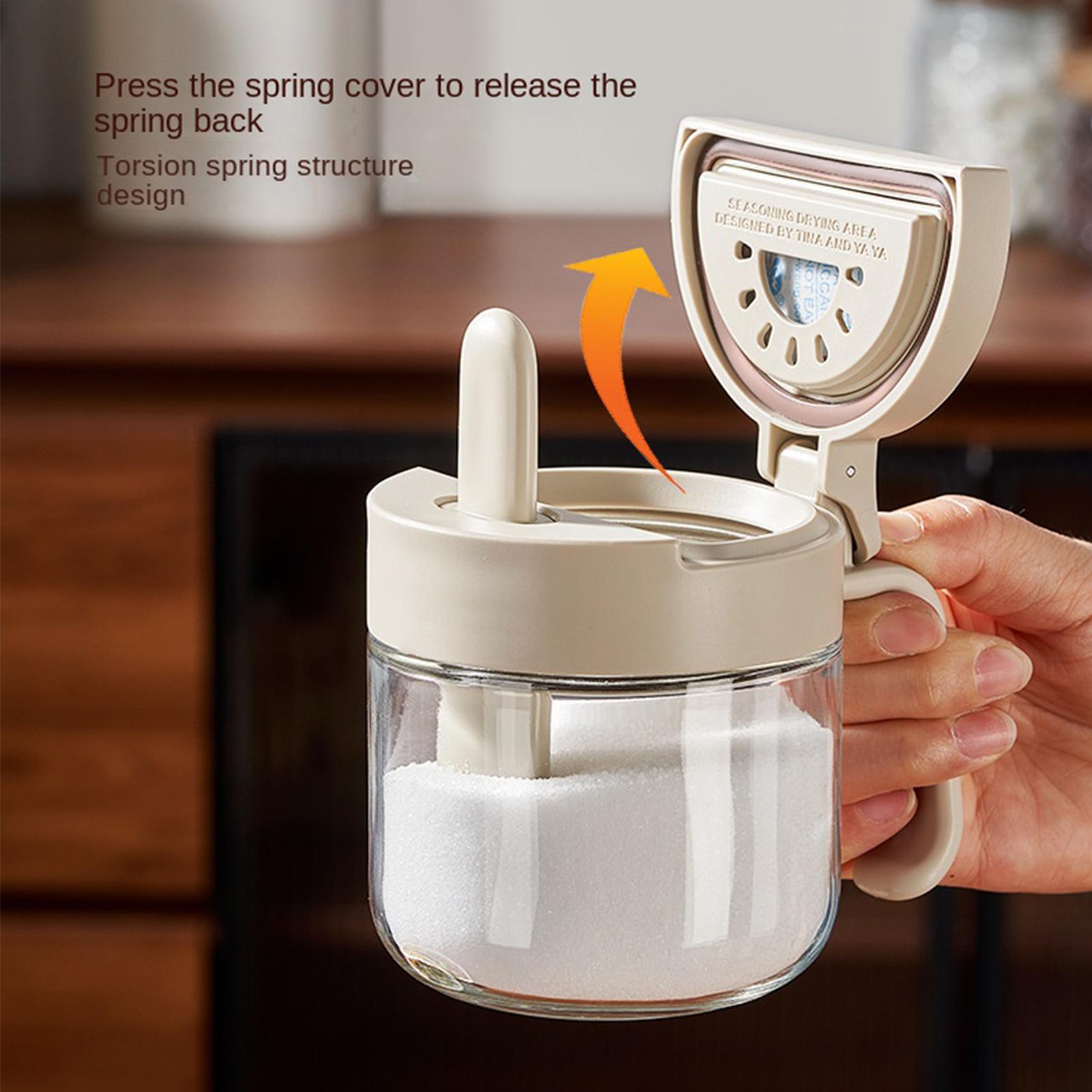 Seasoning Jar Leak-Proof Salt  - Food Storage Tank ulasan dan harga