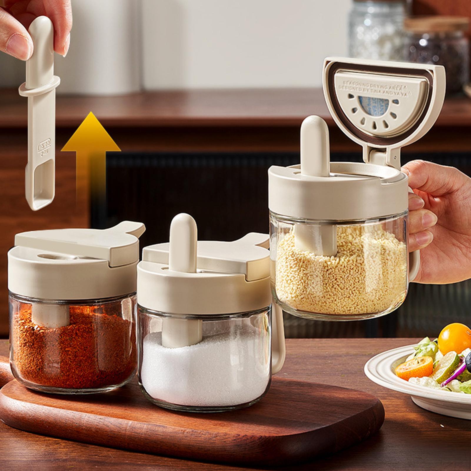 Seasoning Jar Leak-Proof Salt  - Food Storage Tank ulasan dan harga