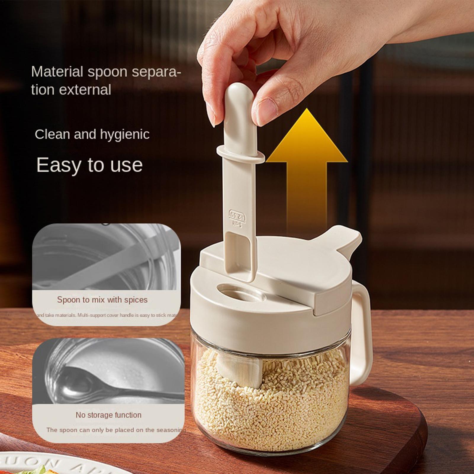 Seasoning Jar Leak-Proof Salt  - Food Storage Tank ulasan dan harga