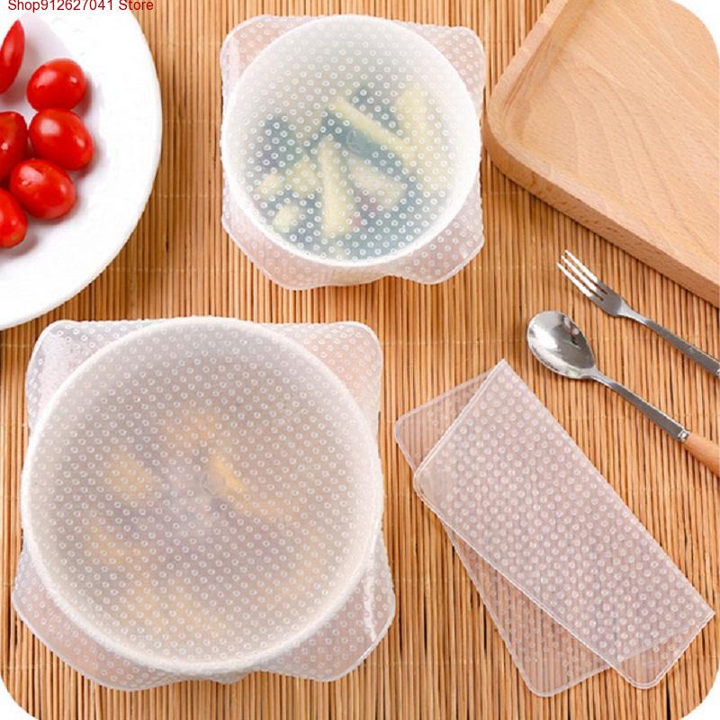 4PCS Silicone Reusable Bowl Co - Food Storage Variety Pack ulasan dan harga